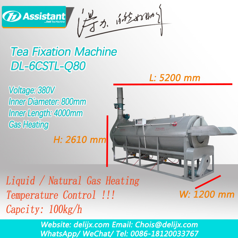 China Tea Steam Machine For Tea Manufacturer 6CSTL-Q80